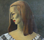 Milford Zornes portrait of Pat Zornes 